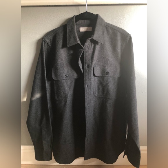 Everlane Other - Everlane Grey Button Down Over Shirt